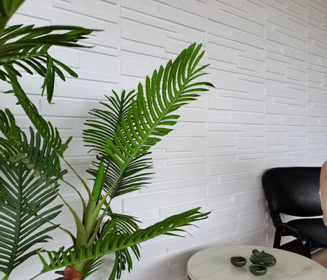 επιτροπή τοίχων διακοσμήσεων PVC 50cm*50cm ελαφριά υψηλή Strongth τρισδιάστατη για τον τοίχο καταστημάτων καφέδων